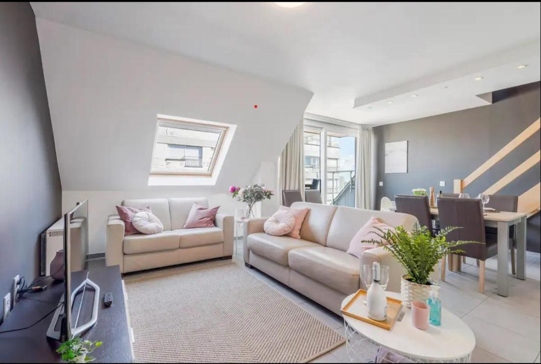 Cosy Duplex In Westende Met 3 Slpk Middelkerke Dış mekan fotoğraf